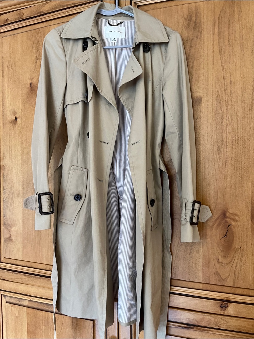 Banana Republic Tan Trench Coat